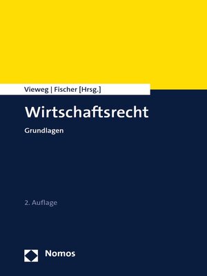 cover image of Wirtschaftsrecht